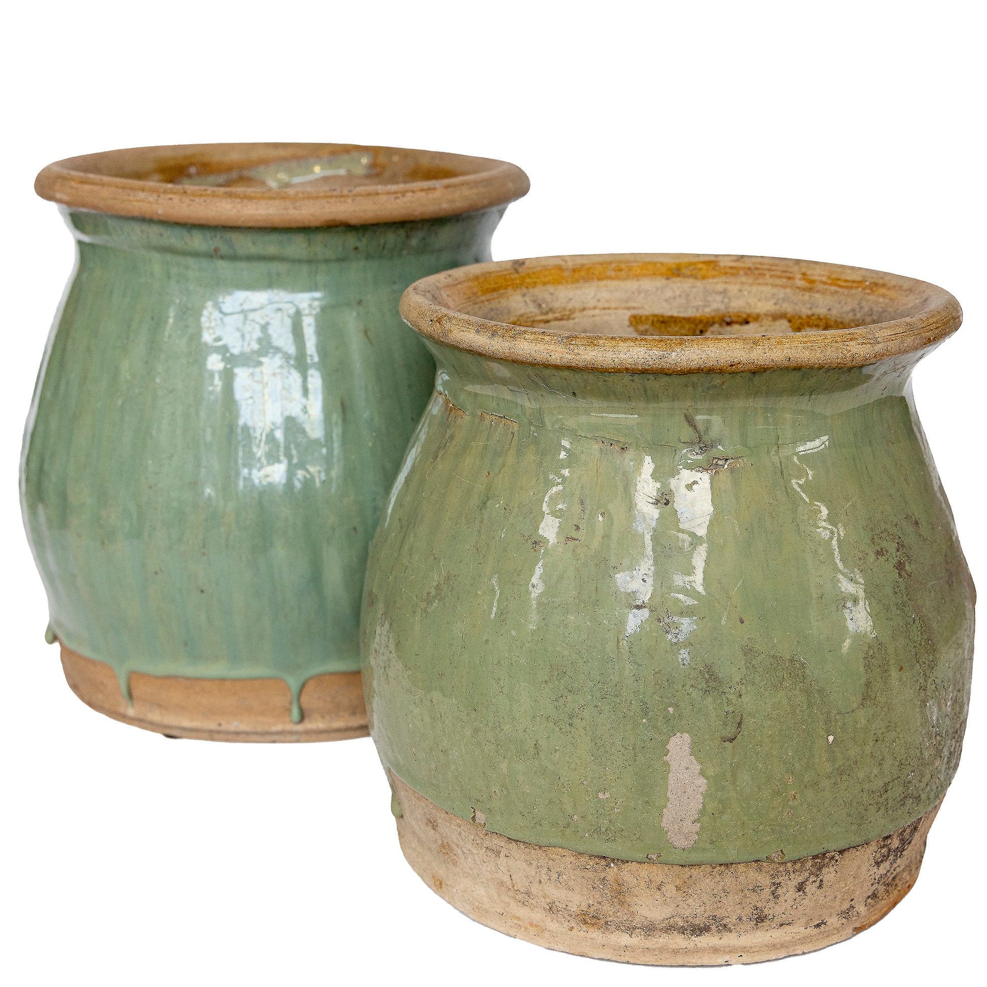 antique chinese plant pots Antique Celedon Ceramic Planter – Weisshouse